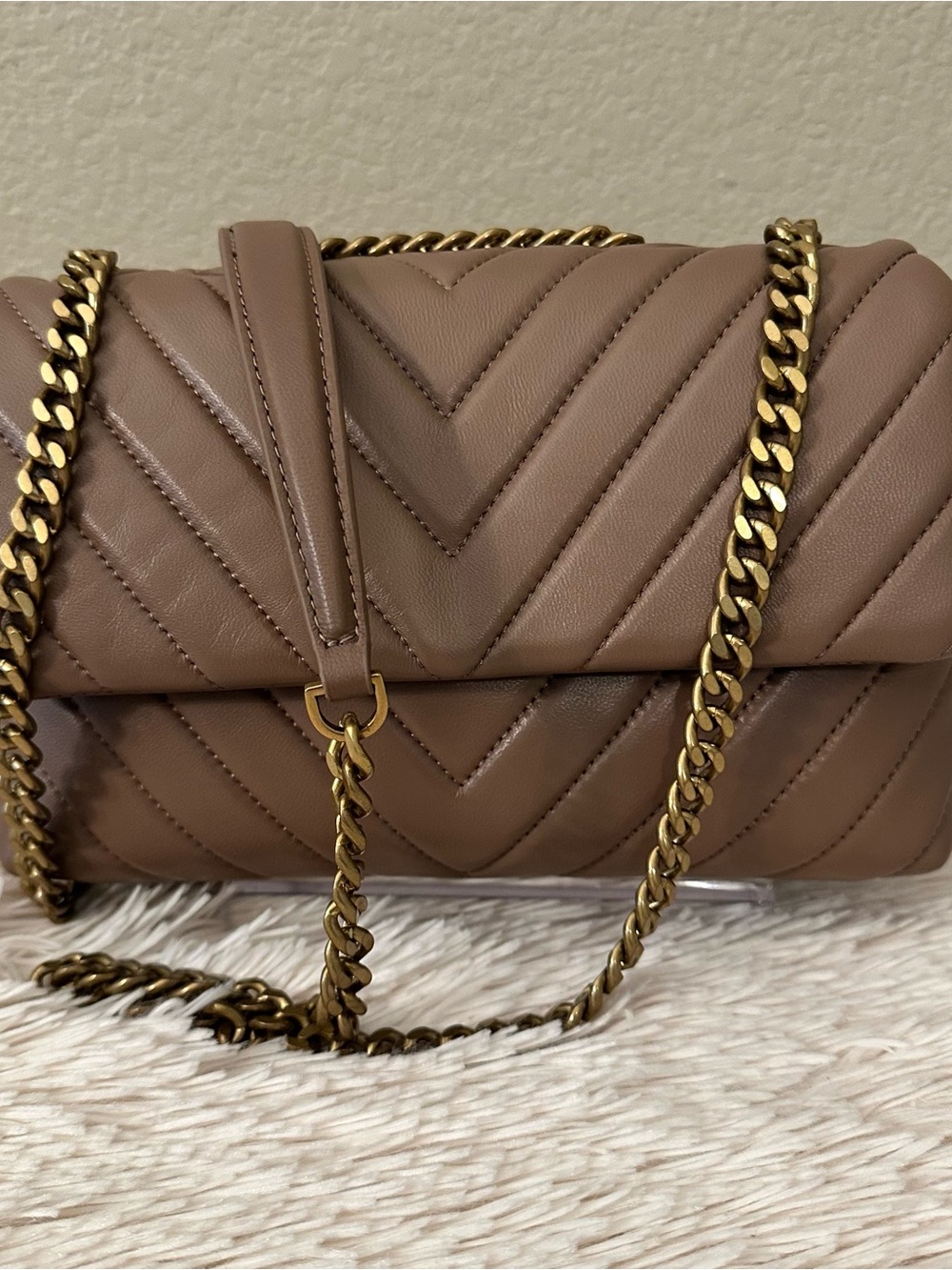 Quince Convertible Crossbody Taupe